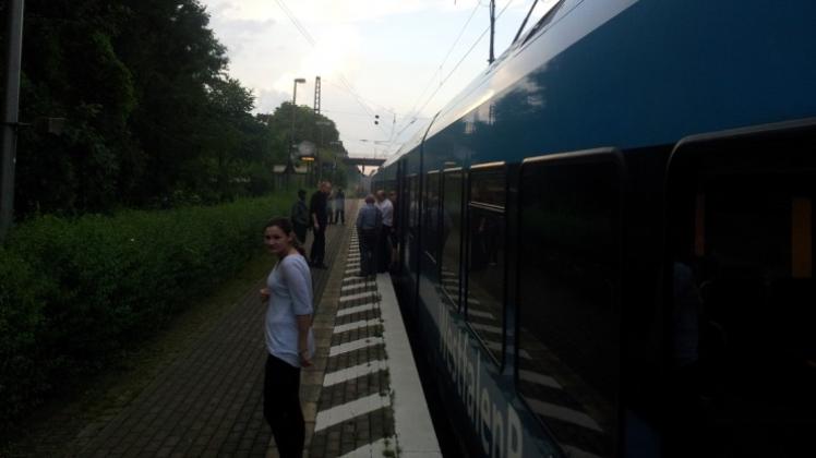 Auf der Bahnstrecke zwischen Osnabrück und Münster ist es zu einem Personenschaden gekommen. 