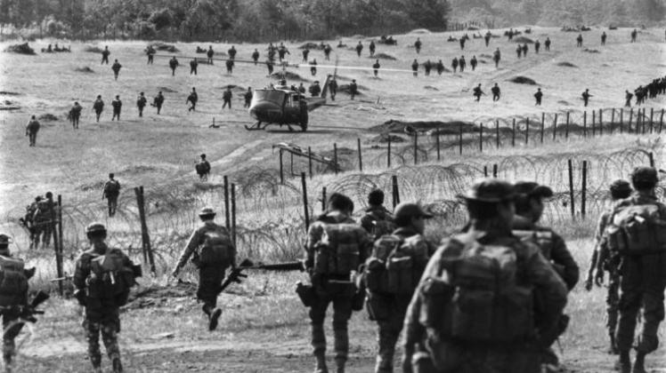 Eskalation in Südostasien: Mehr als eine halbe Million US-Soldaten waren zeitweise in Vietnam im Einsatz. 