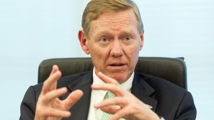 Neue Herausforderung für Alan Mulally. Neue Herausforderung für Alan Mulally.