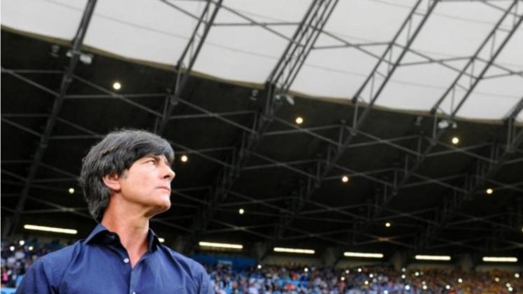 Der Titel ist für Joachim Löw in greifbare Nähe gerückt. Foto: Thomas Eisenhuth Der Titel ist für Joachim Löw in greifbare Nähe gerückt. Foto: Thomas Eisenhuth
