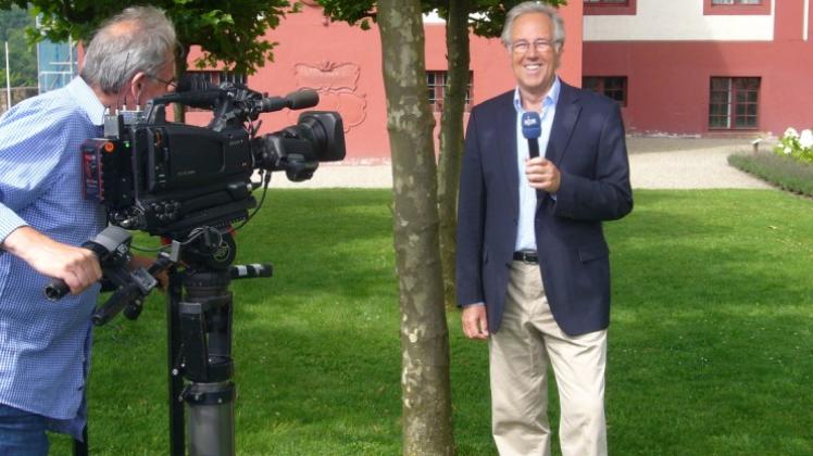 Lutz Ackermann im Schloss in Iburg Lutz Ackermann im Schloss in Iburg