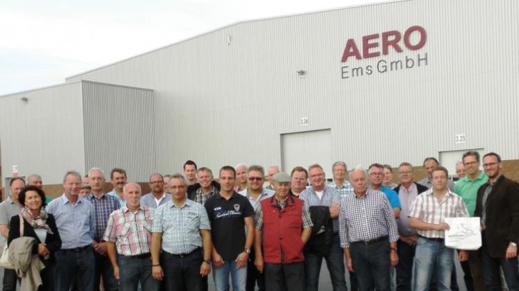 Einblick in die Arbeit der Aero Ems GmbH in Haren nahmen die CDU-Ortsverbände Emmeln und Wesuwe. 