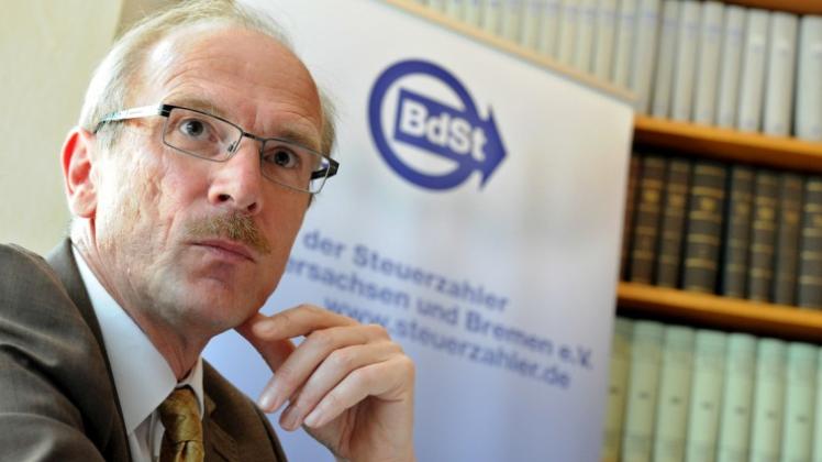 Übt Kritik an Landtagsabgeordneten: Landeschef Bernhard Zentgraf vom Bund der Steuerzahler. 