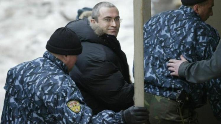 Früherer Yukos-Chef Michail Chodorkowski. 