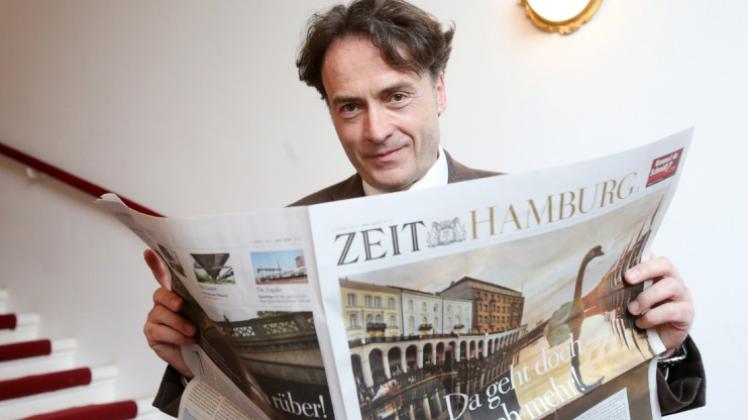 Seit April erscheint „Die Zeit“ mit einem Lokalteil für Hamburg und hat dadurch 15000 Probeabos hinzugewonnen. Chefredakteur Giovanni di Lorenzo ist zufrieden, aber nicht satt. 