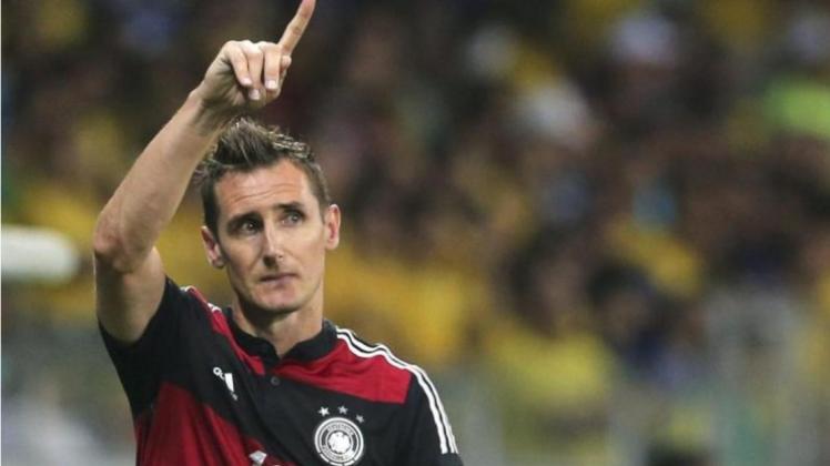 16 Treffer: Miroslav Klose ist der beste WM-Torschütze aller Zeiten. 