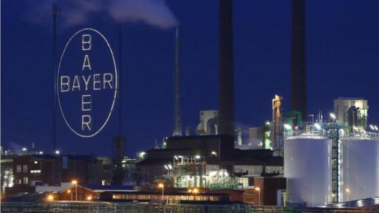 Bayer-Werk im Chemiepark in Leverkusen. 
