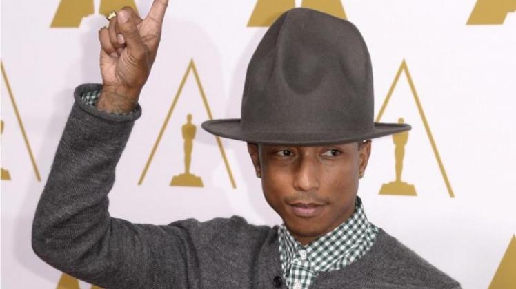 Die Welt ist glücklich: Überall tanzen Menschen zu Pharrell Williams Hit „Happy“. Dem US-Sänger ist mit seinem 24-Stunden-Video ein viraler Hit gelungen. Foto: Michael Nelson
