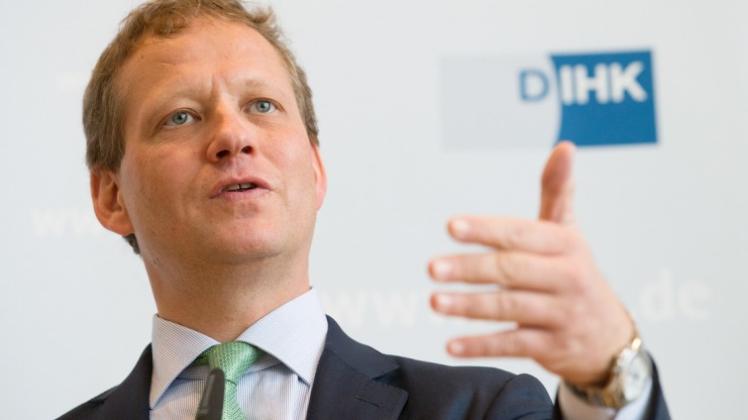Der Präsident des Deutschen Industrie- und Handelskammertages (DIHK), Eric Schweitzer,ist unzufrieden mit der Netzpolitik des Bundes. Foto:dpa