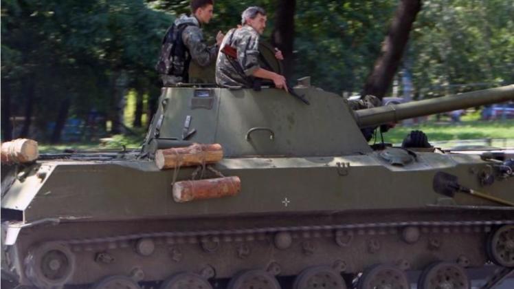 Separatisten in der Ostukraine. Separatisten in der Ostukraine.