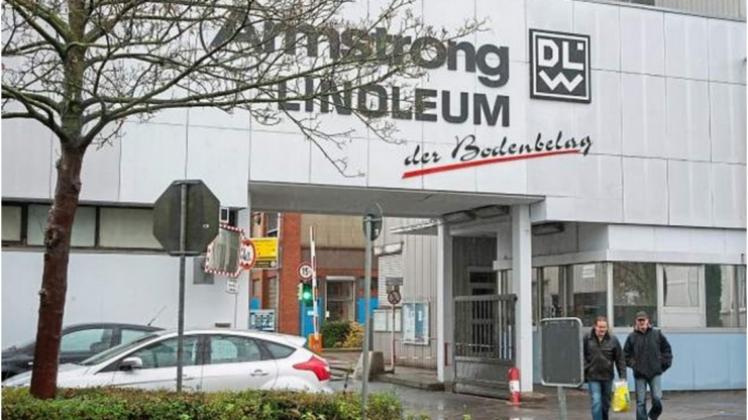 Das Armstrong-DLW-Werk an der Ludwig-Kaufmann-Straße. 