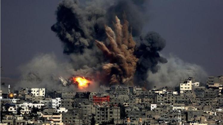 Israel bombardiert weiter den Gazastreifen. 