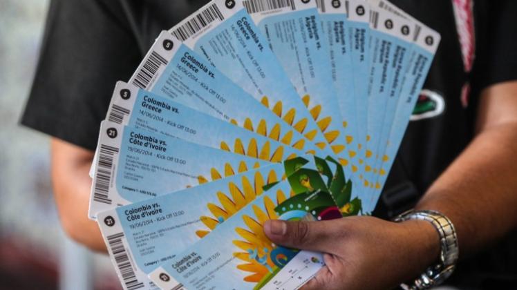 In Brasilien hat die Polizei einen Ring illegaler WM-Tickethändler auffliegen lassen. 