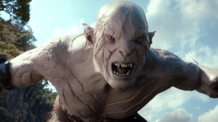 Das Böse verband Tolkien mit dem Ersten Weltkrieg. Ork-Häuptling im Kinofilm „Der Hobbit: Smaugs Einöde“. Das Böse verband Tolkien mit dem Ersten Weltkrieg. Ork-Häuptling im Kinofilm „Der Hobbit: Smaugs Einöde“.