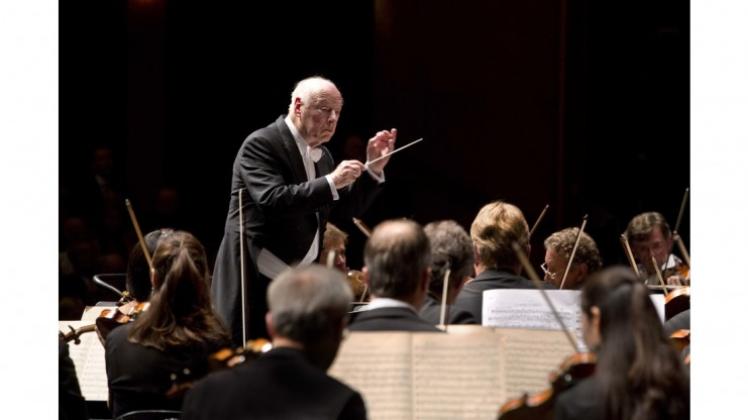Unaufgeregter Maestro: Bernard Haitink. Foto: Salzburger Festspiele / Silvia Lelli