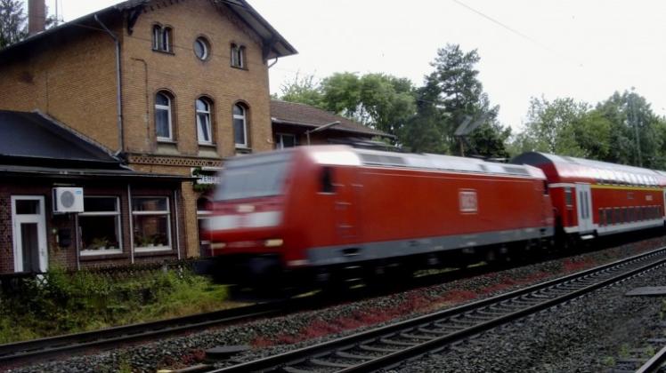 Für den Halt der Züge in Vehrte setzt sich auch das „Starke Dorf“ ein. 