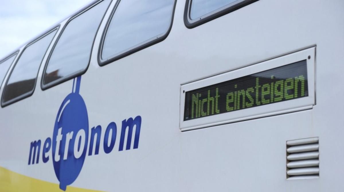 Metronom-Züge: Mehr Reiseverkehr im | NOZ