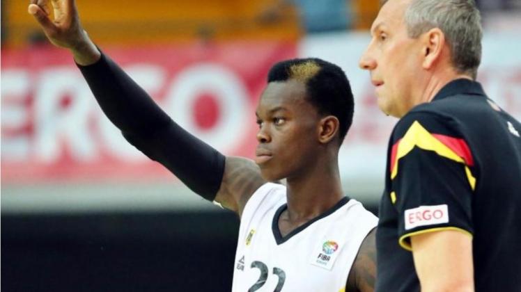 Bundestrainer Emir Mutapcic erwartet viel von Dennis Schröder. Bundestrainer Emir Mutapcic erwartet viel von Dennis Schröder.