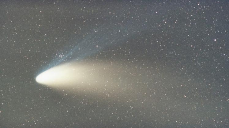 Ähnlich prächtig wie der Komet Hale Bopp im April 1997 könnte auch ISON werden. 