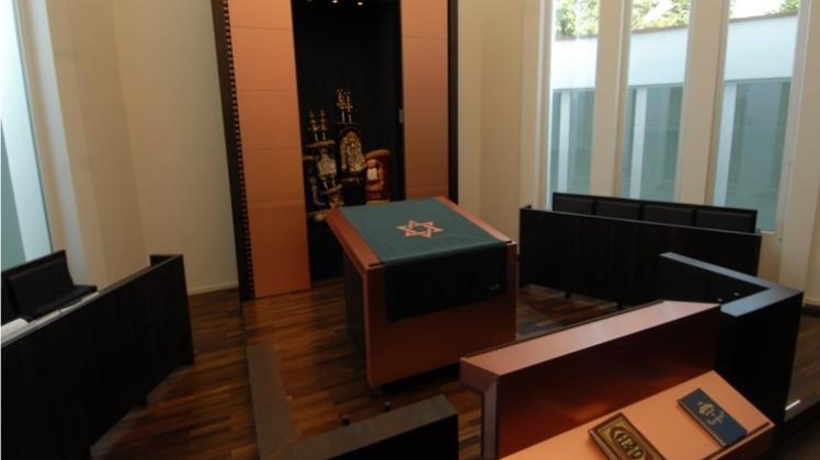 Einen Blick in die Synagoge der Jüdischen Gemeinde Osnabrück bietet der Tag der offenen Tür. 