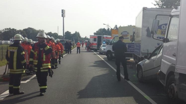 Unfall Auf B70 In Salzbergen: Frau Schwer | NOZ