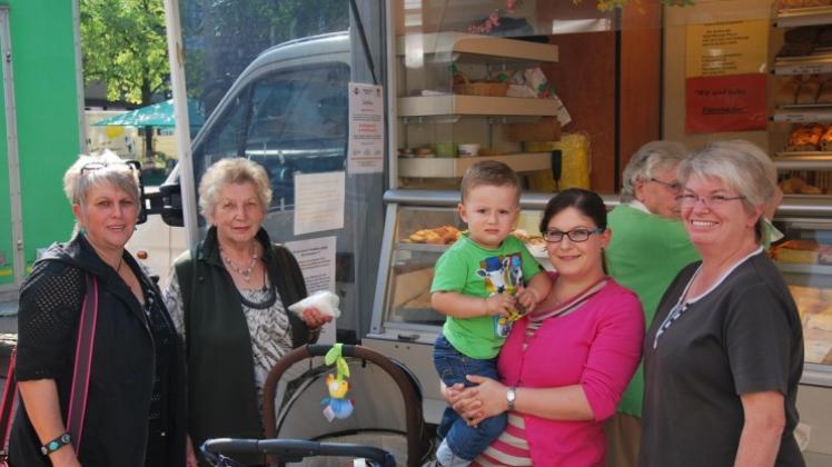 Wochenmarktbesuch mit Tradition
