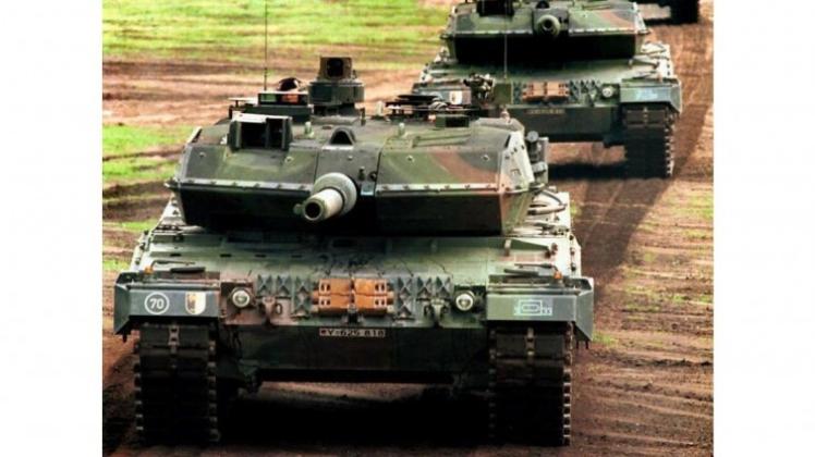 Kampfpanzer des Typs Leopard sind weltweit gefragt. 