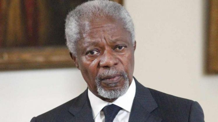 Der ehemalige UN-Chef Kofi Annan. 