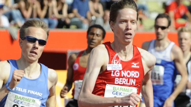 Mittelstreckenläufer Carsten Schlangen (r.) verpasste bei der EM in Helsinki das 1500-Meter-Finale. Mittelstreckenläufer Carsten Schlangen (r.) verpasste bei der EM in Helsinki das 1500-Meter-Finale.