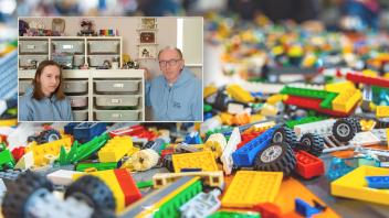 Svea und Frank During verbindet ein gemeinsames Hobby: Lego.
