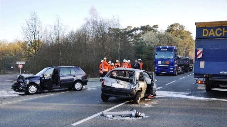 Ein Schwerverletzter Bei Unfall Auf B70 In | NOZ