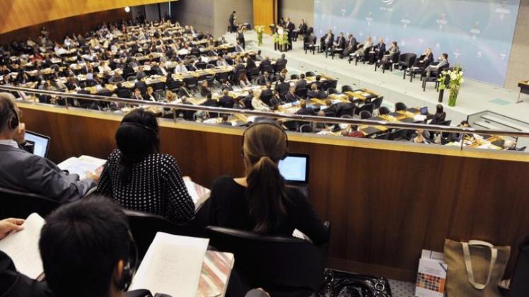 Konferenz der WTO in Genf. (Archivbild)
