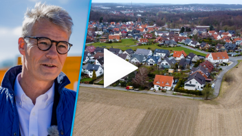 Wohnen in Osnabrück - Luftaufnahmen zeigen neues Baugebiet in Voxtrup