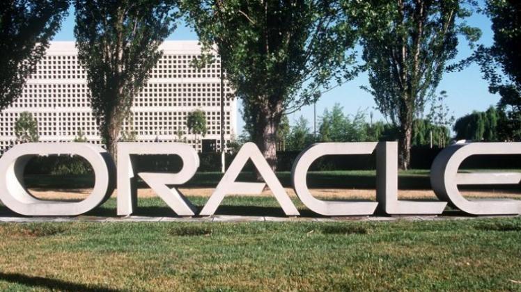 Das Archivbild zeigt den Firmensitz des US-Software-Unternehmens Oracle in Redwood.