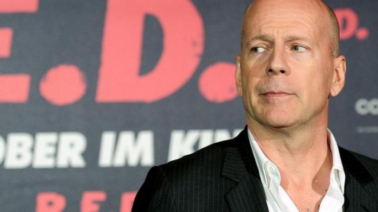 Bruce Willis stellte «R.E.D.» in Berlin vor. Bruce Willis stellte «R.E.D.» in Berlin vor.