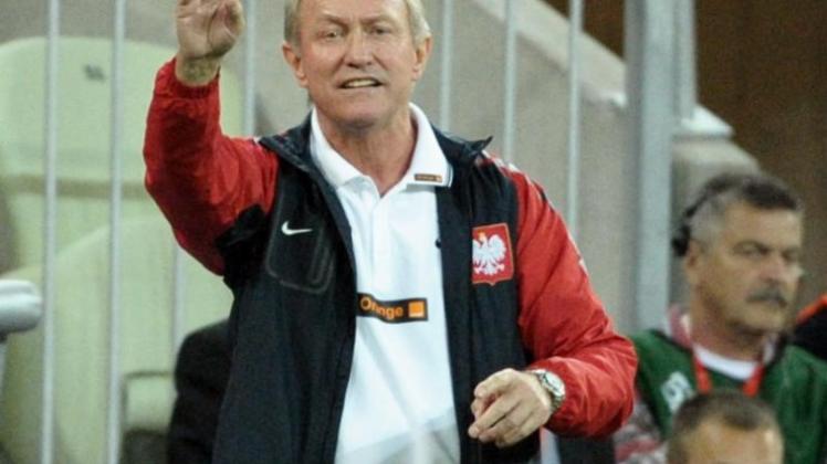 Polens Nationaltrainer Franciszek Smuda ärgerte sich über das Remis gegen Deutschland.