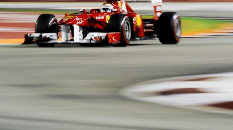 Fernando Alonso konnte sich nur Startplatz fünf erkämpfen.