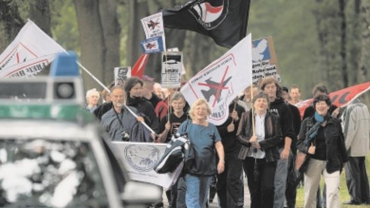 Noch am 12. August des vergangenen Jahres hatten verschiedene Gruppen zur Demonstration an der Nordhorn-Range aufgerufen. 
