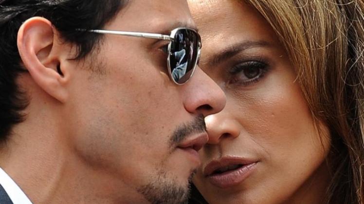 Sie verstehen sich auch nach der Trennung gut: Jennifer Lopez und Marc Anthony.