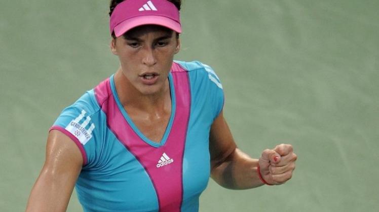 Andrea Petkovic ließ der Spanierin Carla Suarez Navarro keine Chance. Andrea Petkovic ließ der Spanierin Carla Suarez Navarro keine Chance.