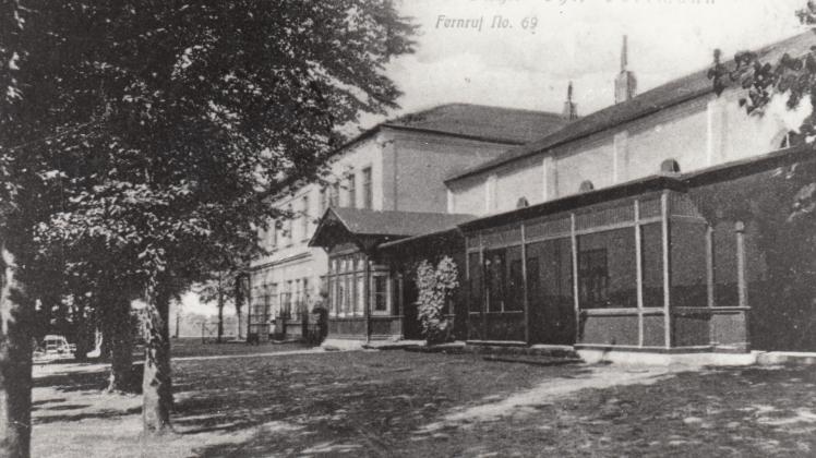 Seit 80 Jahren aus dem Stadtbild verschwunden: der Schützenhof an der Cramerstraße.