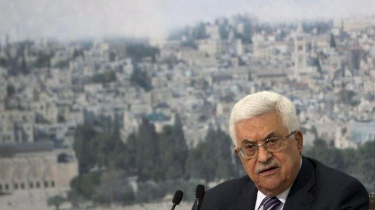Palästinenserpräsident Mahmud Abbas will sich um die Aufnahme  Palästinas als Vollmitglied der Vereinigten Nationen bemühen.