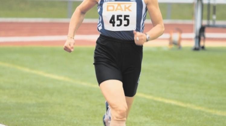 Landesrekorde über 800 Meter und 1500 Meter: Annette Koop aus Lingen.