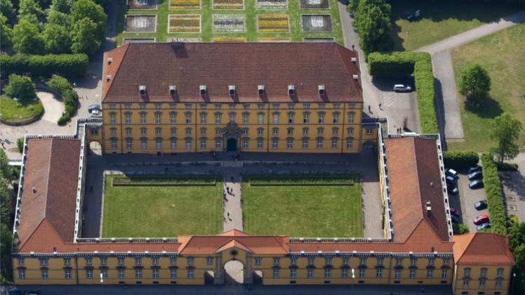 Hier hätte es sein sollen: Das Osnabrücker Schloss mit seinem Innenhof. 