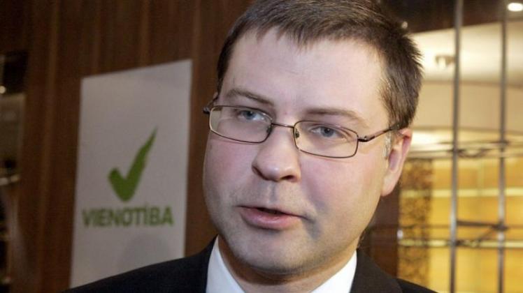Der «Einheitsblock» von Ministerpräsident Valdis Dombrovskis rangierte zuletzt in der Wählergunst nur an zweiter Stelle.