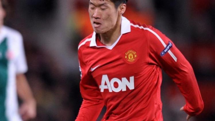 Der Koreaner Ji-Sung Park erlöste mit seinem Treffer Manchester United.
