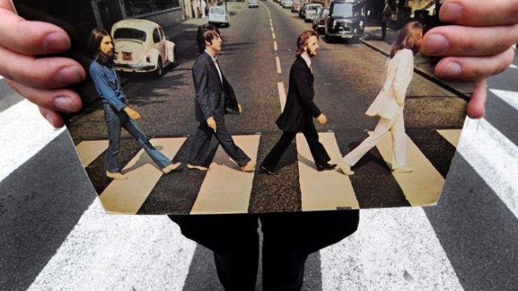 Das legendäre Beatles-Cover und der berühmte Zebrastreifen in London.
