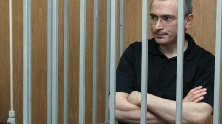 Muss erneut für viele Jahre in Lagerhaft: Der frühere russische Ölmagnat Michail Chodorkowski. Muss erneut für viele Jahre in Lagerhaft: Der frühere russische Ölmagnat Michail Chodorkowski.
