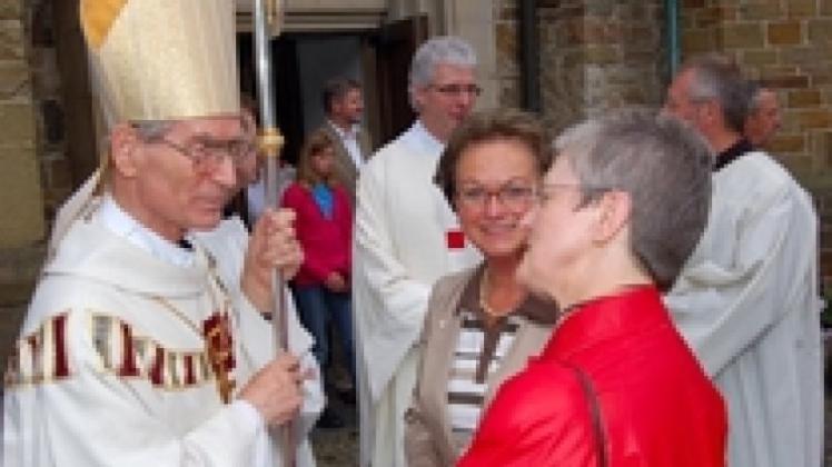 „Europamesse“ in Bersenbrück: Erzbischof Nossol zu Gast in St. Vincentius.