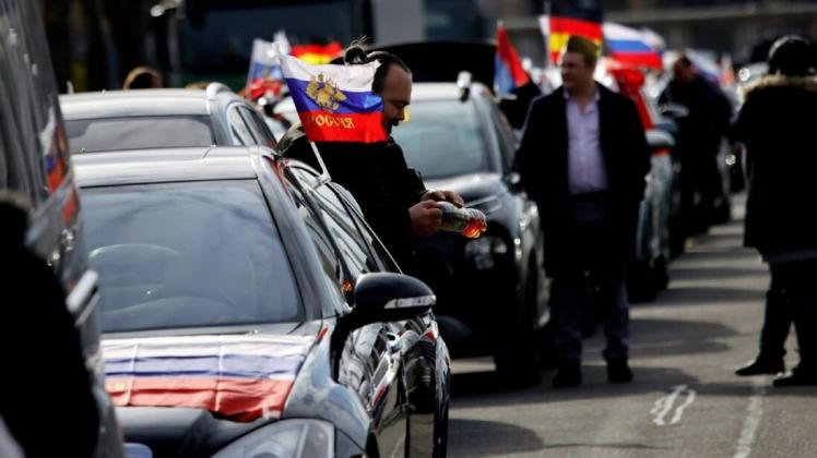 Pro-russische Autokorsos sorgten zuletzt in Berlin für Empörung.